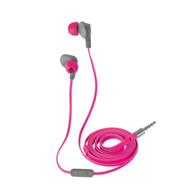 TRUST 21019 PEMBE SU GEÇİRMEZ KULAKİÇİ KULAKLIK