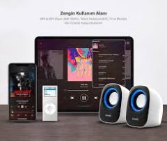 DARK 1+1 MULTIMEDIA USB BEYAZ/MAVİ HOPARLÖR