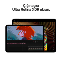 Apple iPad Pro M4 256 GB 11'' Wi-Fi Tablet, siyah