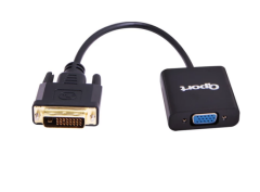QPORT Q-VDV2 DVI - VGA ÇEVİRİCİ ADAPTÖR