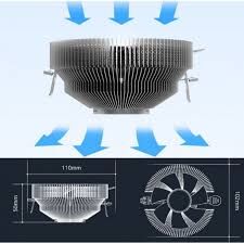 Zalman CNPS80G Ultra Sessiz 80mm CPU Soğutucu 1200/1700/AM4/AM5