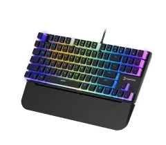 Gamepower Suki Mekanik Mavi Switch Puding Keycaps İngilizce Q USB Oyuncu Klavyesi