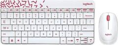 LOGITECH MK240 BEYAZ-KIRMIZI WRL K+M SET
