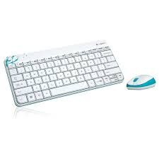 LOGITECH MK240 BEYAZ-YEŞİL WRL K+M SET