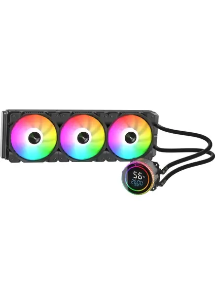 GAMEPOWER SKADI ELITE LCD 360 ARGB SIVI SOGUTMA 1700/AM5