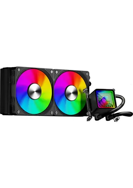IROMX BTL-24SSF 240MM LGA1700/AM5 SOKET SIVI SOĞUTMALI CPU FAN RGB
