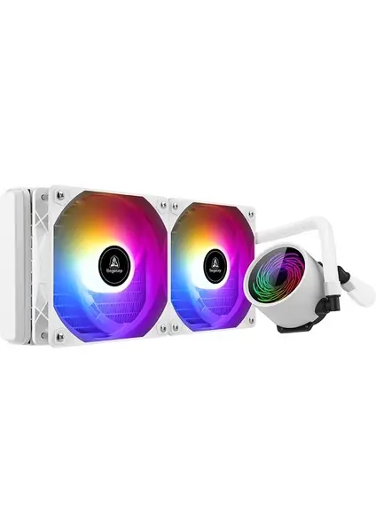 SEGOTEP BeVere 240mm ARGB Beyaz Sıvı Soğutucu
