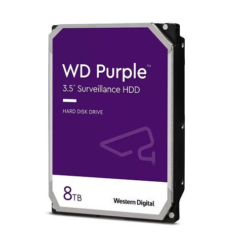 Western Digital Purple WD84PURZ 3 5'' 8TB 128MB 5640 RPM 7/24 Güvenlik HDD