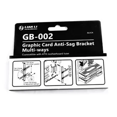 Lian Li GB-002 Sarkma Önleyici Ekran Kartı Destek Braketi