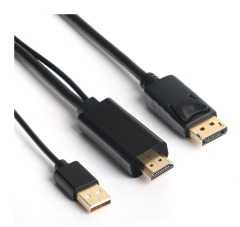 DARK (DK-CB-AHDMIXDP2) HDMI TO DISPLAYPORT 2MT KABLO USB GÖRÜNTÜ KABLOSU
