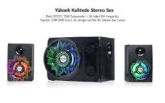 DARK SP212 2+1 25W RMS MULTIMEDIA 3.5MM BLUETOOTH/AUX HOPARLOR