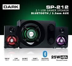 DARK SP212 2+1 25W RMS MULTIMEDIA 3.5MM BLUETOOTH/AUX HOPARLOR