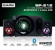 DARK SP212 2+1 25W RMS MULTIMEDIA 3.5MM BLUETOOTH/AUX HOPARLOR