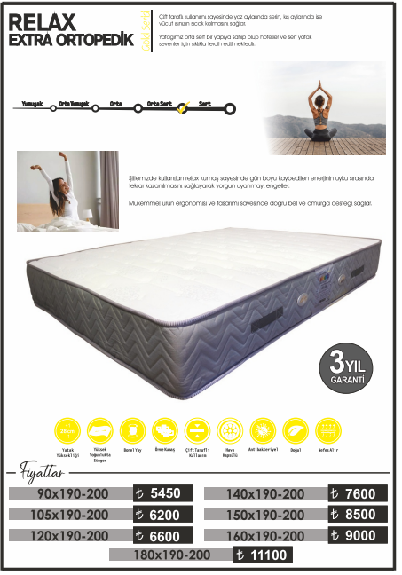 RELAX EXTRA ORTOPEDİC