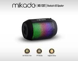 MIKADO MD-15BT SİYAH BLUETOOTH HOPARLÖR