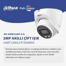 DAHUA IPCHDW1249T-S-IL 2MP 2.8MM SABİT LENS 30 METRE SMART DUAL LIGHT DAHİLİ MİKROFON WIZSENSE IP67 DOME KAMERA