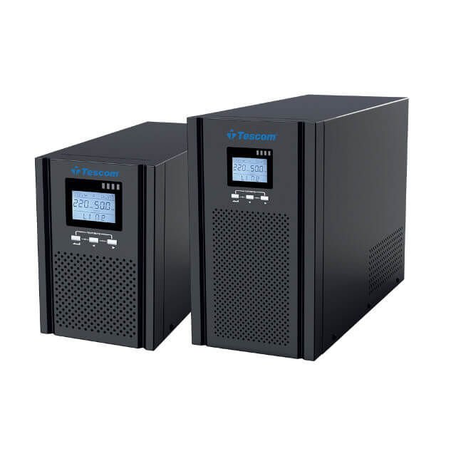 Tescom TEOS 2 KVA 1F/1F 4x 9AH 5-10dk Online UPS