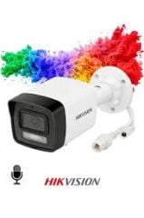 HIKVISION DS-2CD2021G1-I 2MP 2.8MM 30METRE SMART HYBRID LIGHT DAHİLİ MİKROFON IP BULLET KAMERA