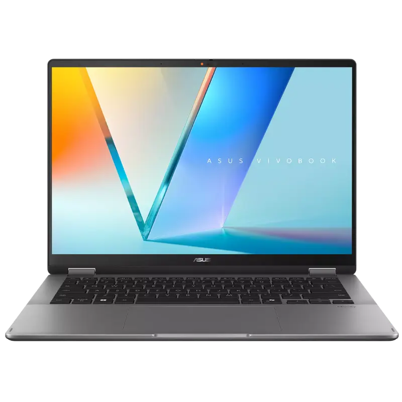 Asus Vivobook S 14 Flip TP3407SA Intel Core Ultra 7 256V 16GB LPDDR5X 1TB SSD Intel Arc 14'' FHD+ OLED Dokunmatik Laptop - Kaya Grisi
