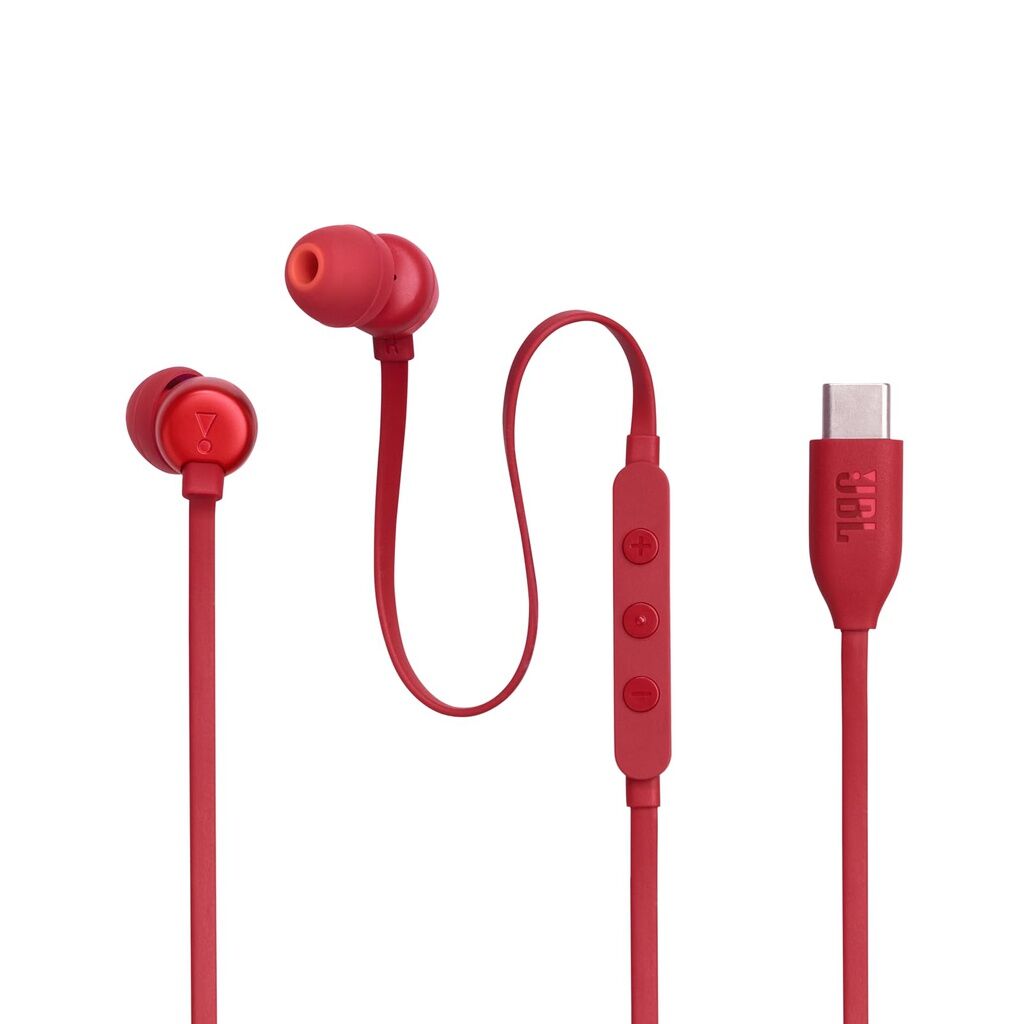 JBL Tune 305C USB-C Kulakiçi Kulaklık Kırmızı