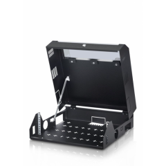 Formrack 3U+2U Slimrack Duvar Tipi Kabinet, Siyah