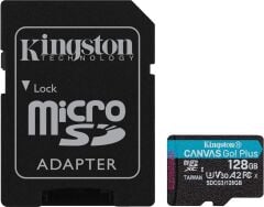 Kingston Canvas Go Plus UHS-I U3 A2 V30 256 GB Micro SD Kart