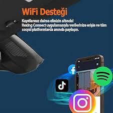 REXING V1 LITE 2K WIFI ARAC KAMERASI + 32GB SD KARASI