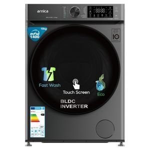 ARNICA WM-A10DS 10KG SILVER İnverter Çamaşır Makinesi