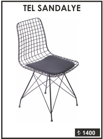 TEL SANDALYE