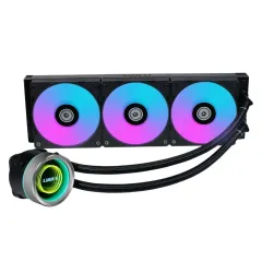 Lian Li Galahad II Trinity AIO 360mm RGB İşlemci Sıvı Soğutucu, Siyah