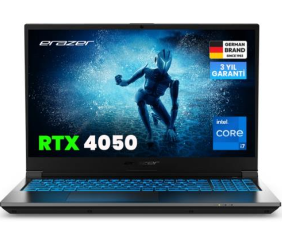 ERAZER Crawler E50i 15.6'' i7-12650H 16GB 512GB RTX4050 DOS