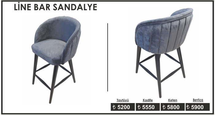 LİNE BAR SANDALYE