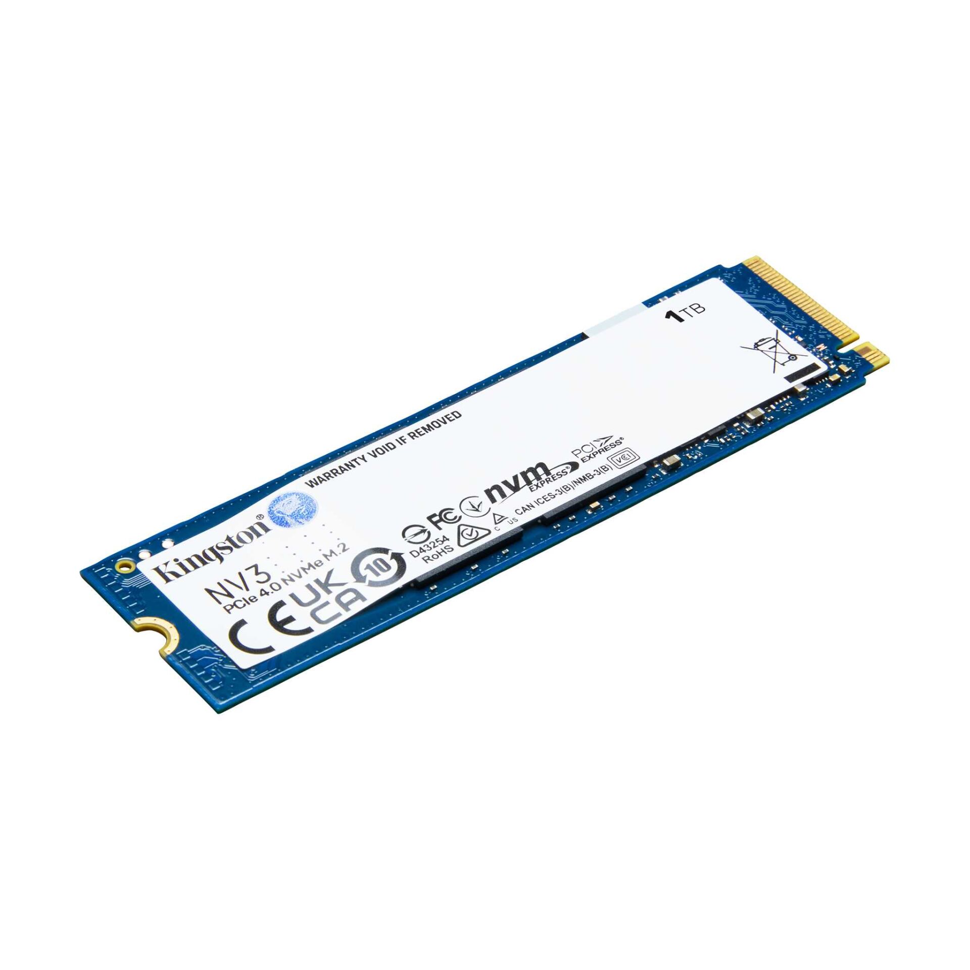 Kingston NV3 Serisi SNV3S/1000G PCI-Express 4.0 1 TB M.2 SSD Harddisk