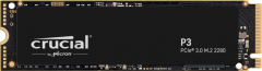 Crucial P3 Serisi 1TB NVMe PCIe 3500 - 3000MB/s , 2280 m.2 SSD