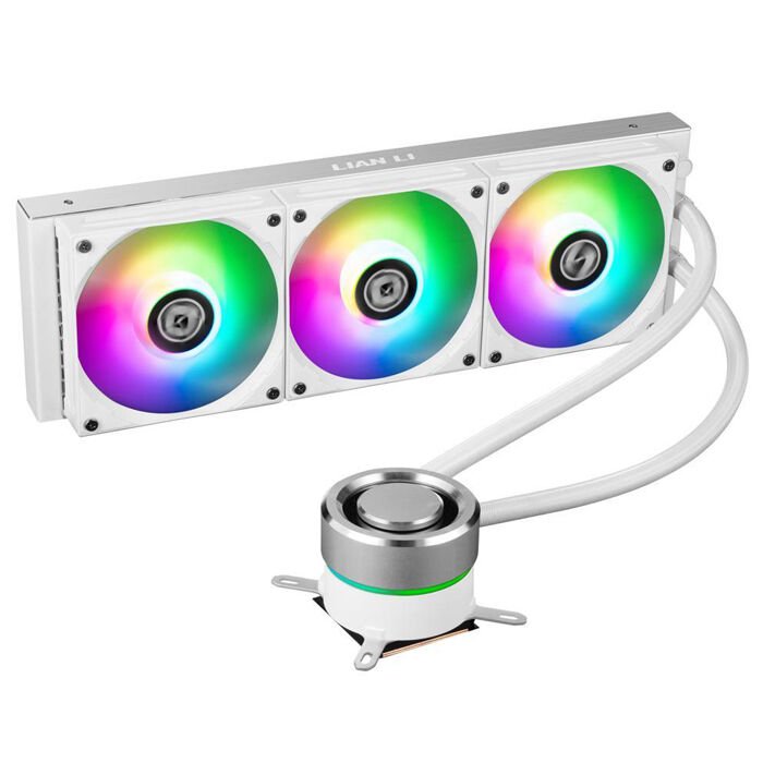 Lian Li Galahad AIO 360mm Beyaz RGB İşlemci Sıvı Soğutucu