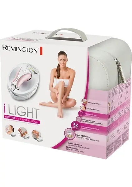 Remington IPL6750 i-Light Prestige Lazer Epilasyon ve Tüy Alma Sistemi – Yüz ve Vücut İçin Kalıcı Çözüm