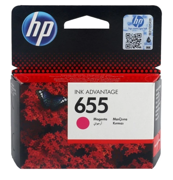 HP 655 KRT KIRMIZI
