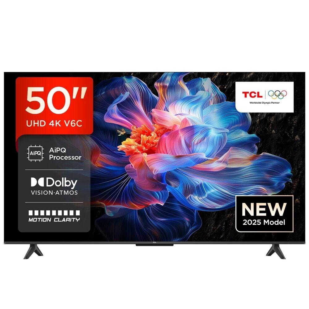 TCL  V6C 4K Ultra HD, HDR 10+, Google TV (2025)
