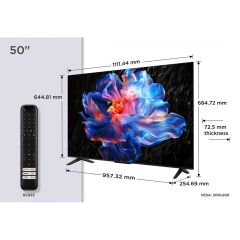 TCL  V6C 4K Ultra HD, HDR 10+, Google TV (2025) 65