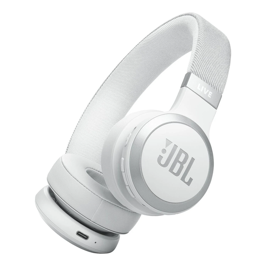 JBL Live 670NC Wireless On-Ear Headphone Beyaz