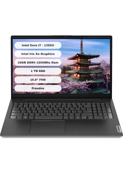 LENOVO V15 G4 IRU 83A100HXTR 15.6'' i7-1355U 16GB 1TB SSD DOS