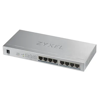 Zyxel GS-1008HP 8 Port 10/100/1000 Mbps Gigabit Switch