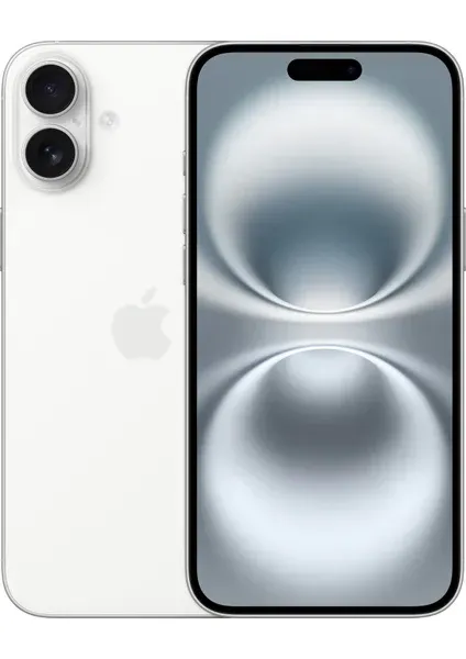 iPhone 16 Plus beyaz - 128 GB