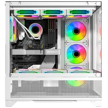 Twisted Minds TM-245-3-W Phantek - 07 Mid Tower Oyuncu Kasası, Beyaz