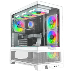 Twisted Minds TM-245-3-W Phantek - 07 Mid Tower Oyuncu Kasası, Beyaz