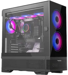 Twisted Minds TM-X5-B Minimalist -04 Mid Tower Oyuncu Kasası, Siyah