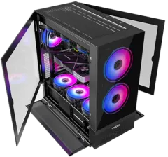 Twisted Minds TM-X5-B Minimalist -04 Mid Tower Oyuncu Kasası, Siyah