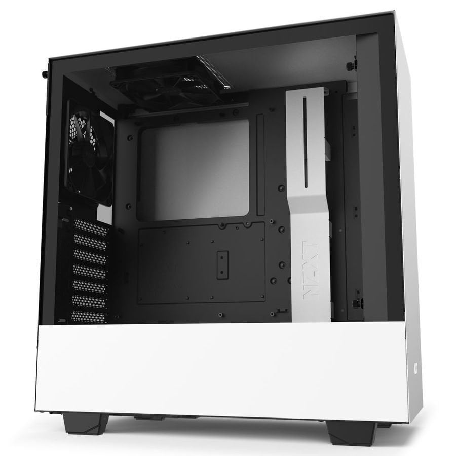 Nzxt H510 Compact CA-H510B-W1 Fanlı ATX Beyaz Oyuncu Kasası