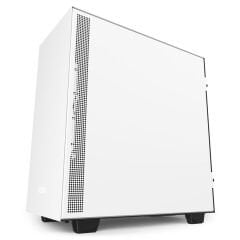 Nzxt H510 Compact CA-H510B-W1 Fanlı ATX Beyaz Oyuncu Kasası