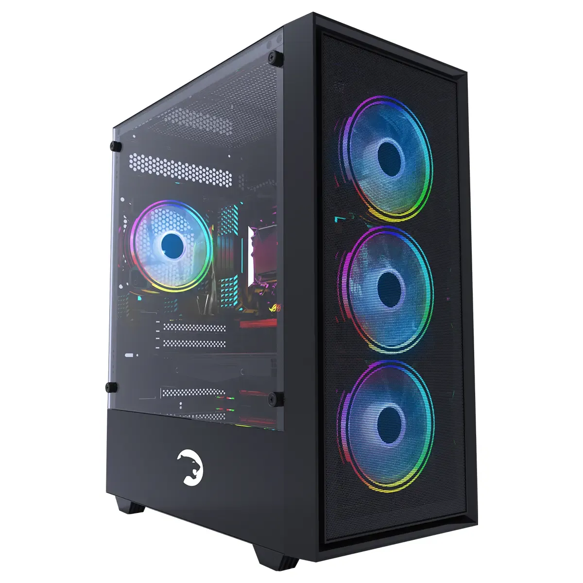 GamePower Manta 4*120mm A-RGB Fan Gaming mATX Kasa